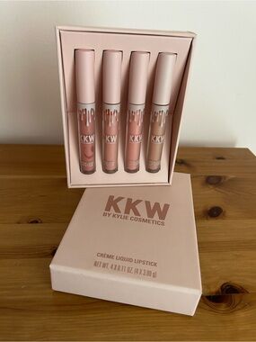 KKW by Kylie Cosmetics Crème Liquid Lipstick Set